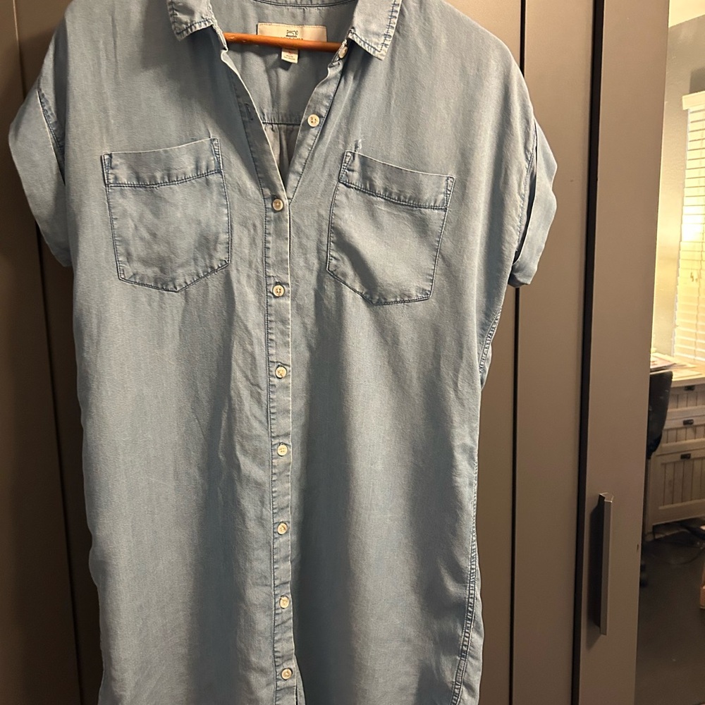 Women’s Chambray shirt dress